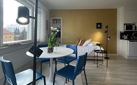 Studio korttelin päässä Olavinlinnasta